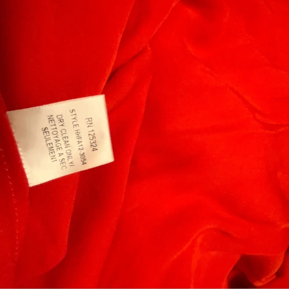 Haute Hippie Red STUNNING VNECK Dress - Picture 10 of 10